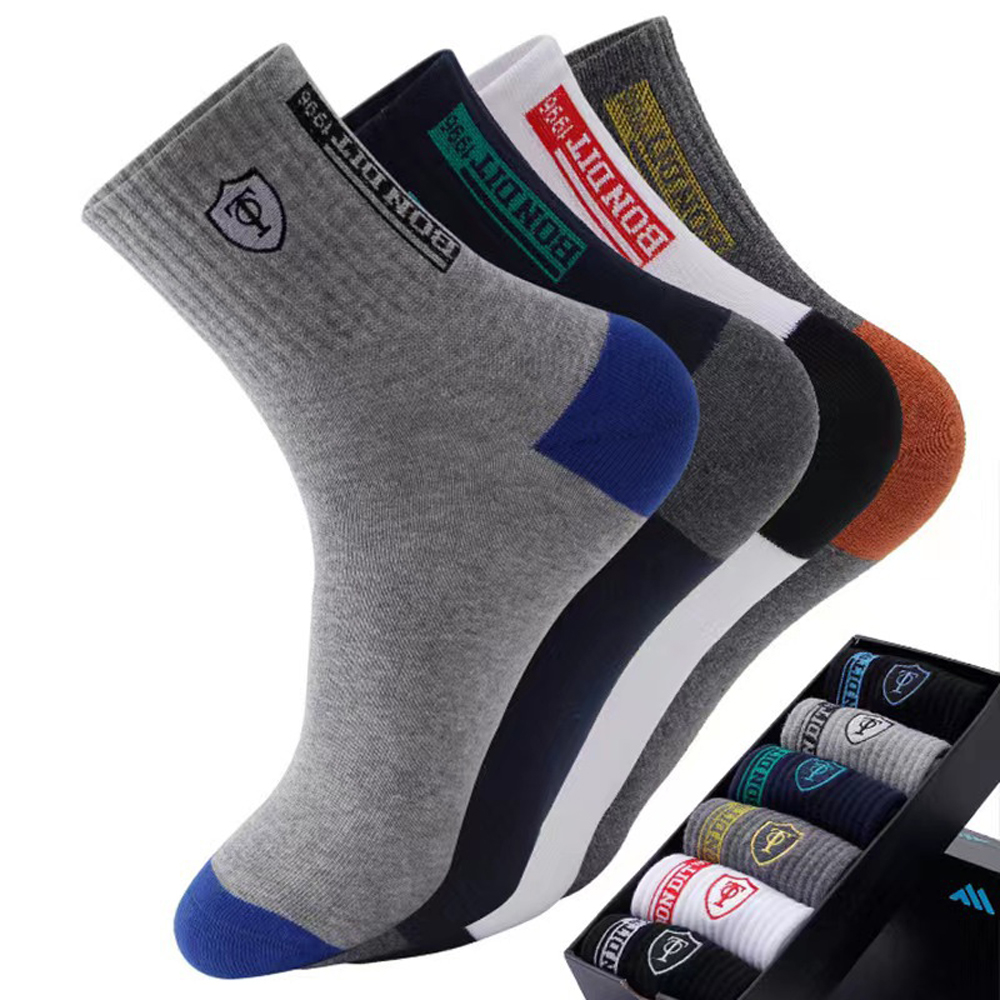 Cotton Crew Sock Pack - Erkek 5/10'lu Paket Premium Termal Çoraplar