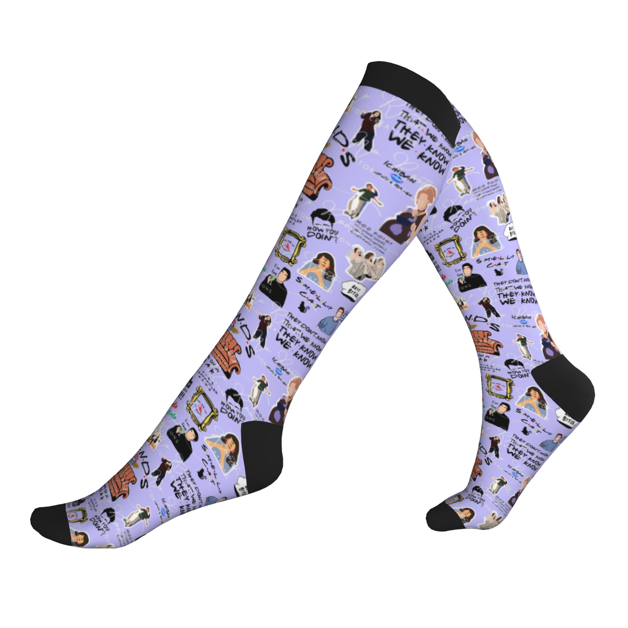 No Show Sock Women - Arkadaşlar Klasik TV Şovu Erkek Kadın