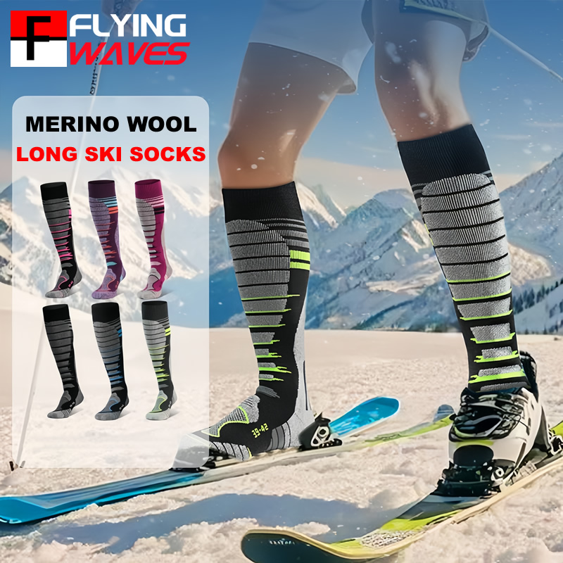 Thermal Sock Winter - Merinos Yünü Kayak Çorapları Soğuk Hava