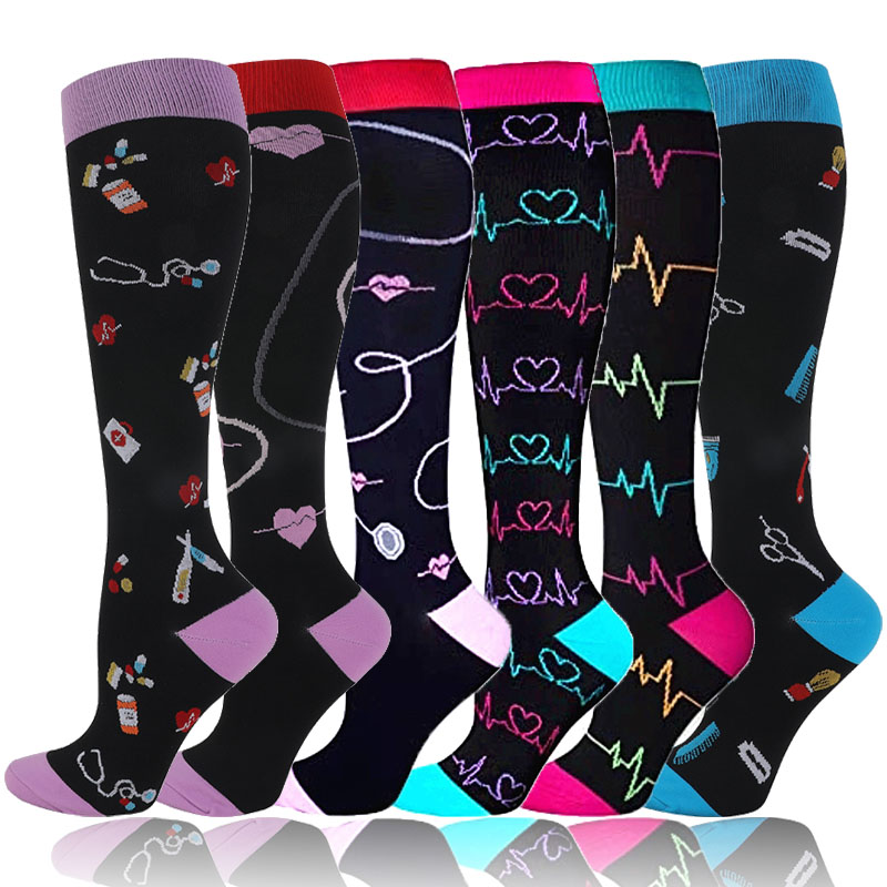 Compression Sock Medical - Sıkıştırma Çorap 20-30 Mmhg Koşu Tıbbi