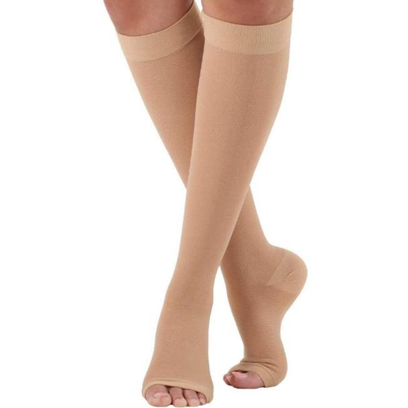 Compression Sleeve Calf - S-XL sıkıştırma çorap streç açık Toe