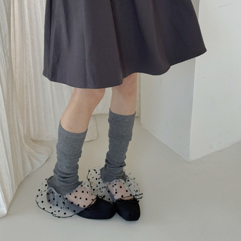 Boot Sock Slouchy - Ins Simplicity Style Bacak Isıtıcıları Kızlar