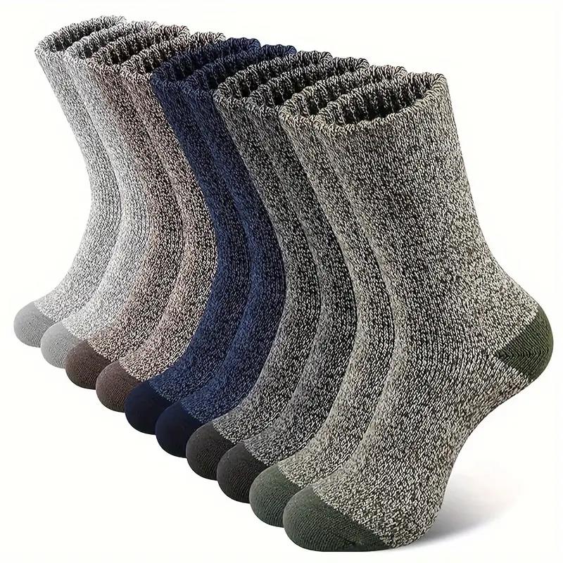 Wool Hiking Sock - Erkekler için 5'li Merinos Yünü Çorap,
