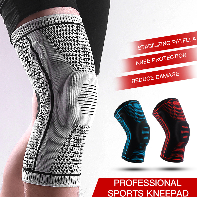 Compression Sleeve Calf - Patella Jel Pedli Kaymaz Diz Desteği