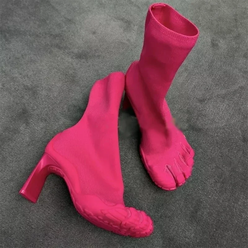 Toe Sock Split - Beş Parmak Ayaklı Moda Yeni Kadın
