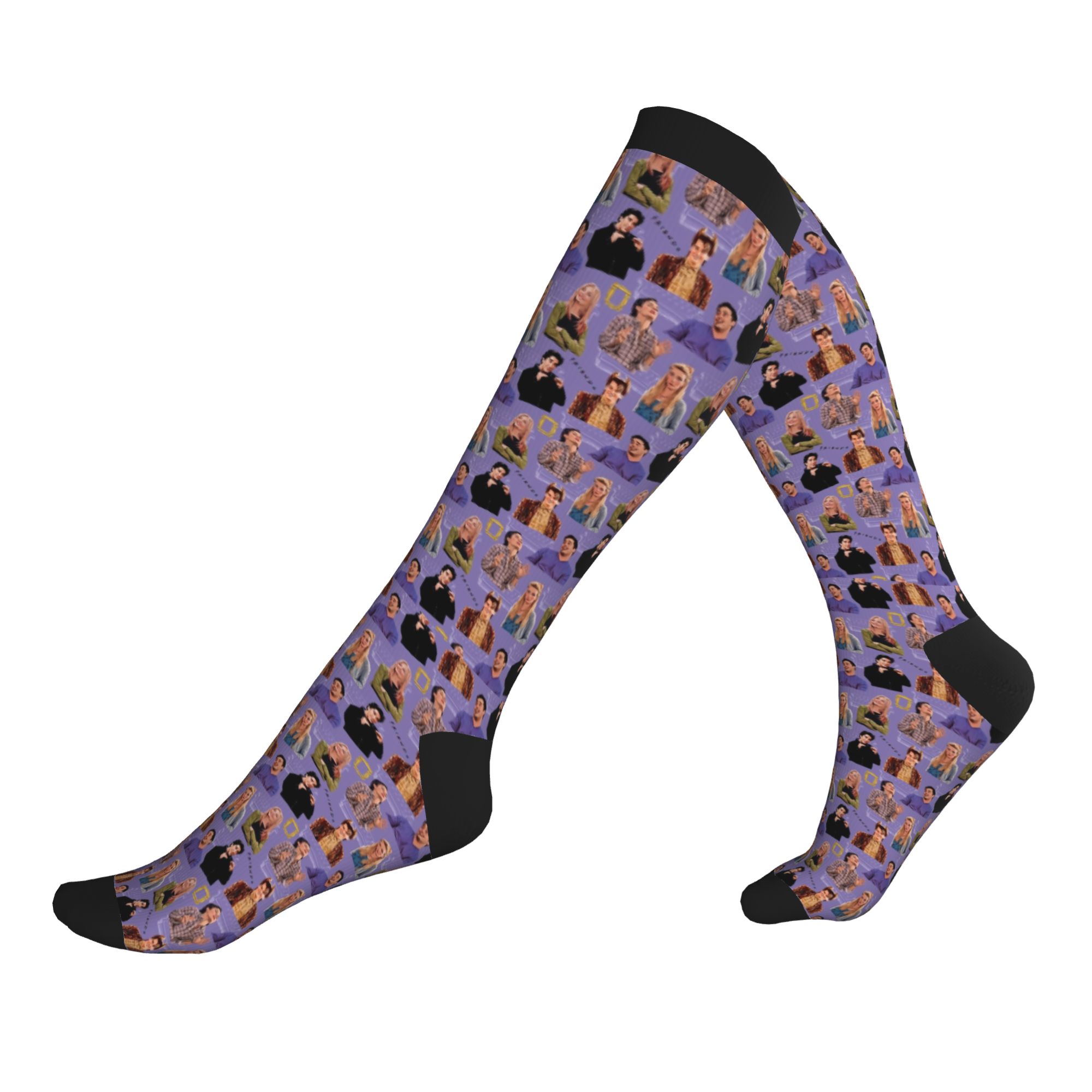 No Show Sock Women - Arkadaşlar Sembolü Kolaj TV Şovu Erkek
