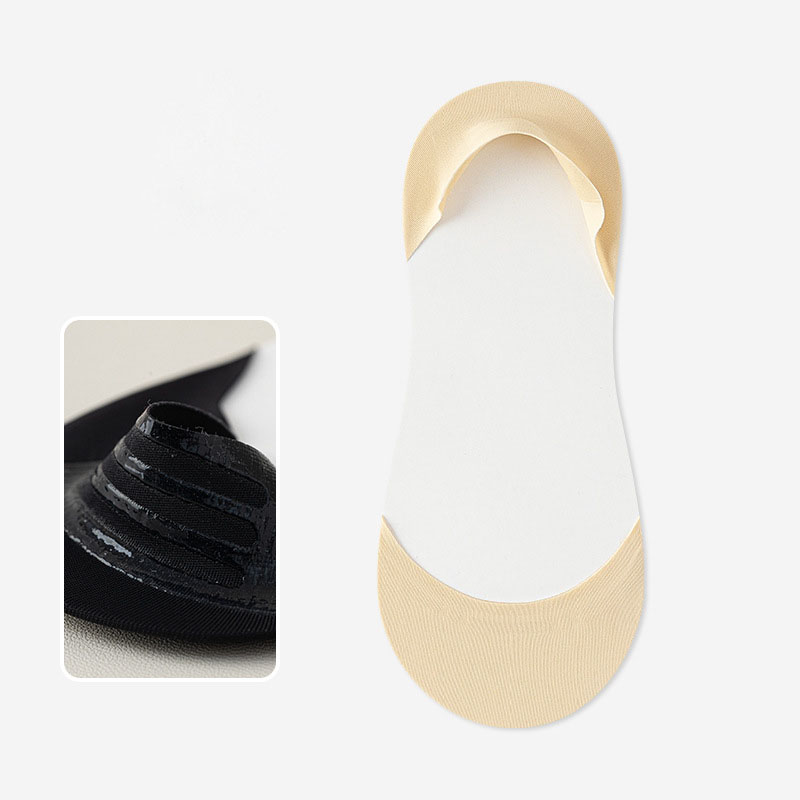 Invisibility Sock Loafer - Kadınlar için Görünmez, Kaymaz, Silikon Kavramalı,