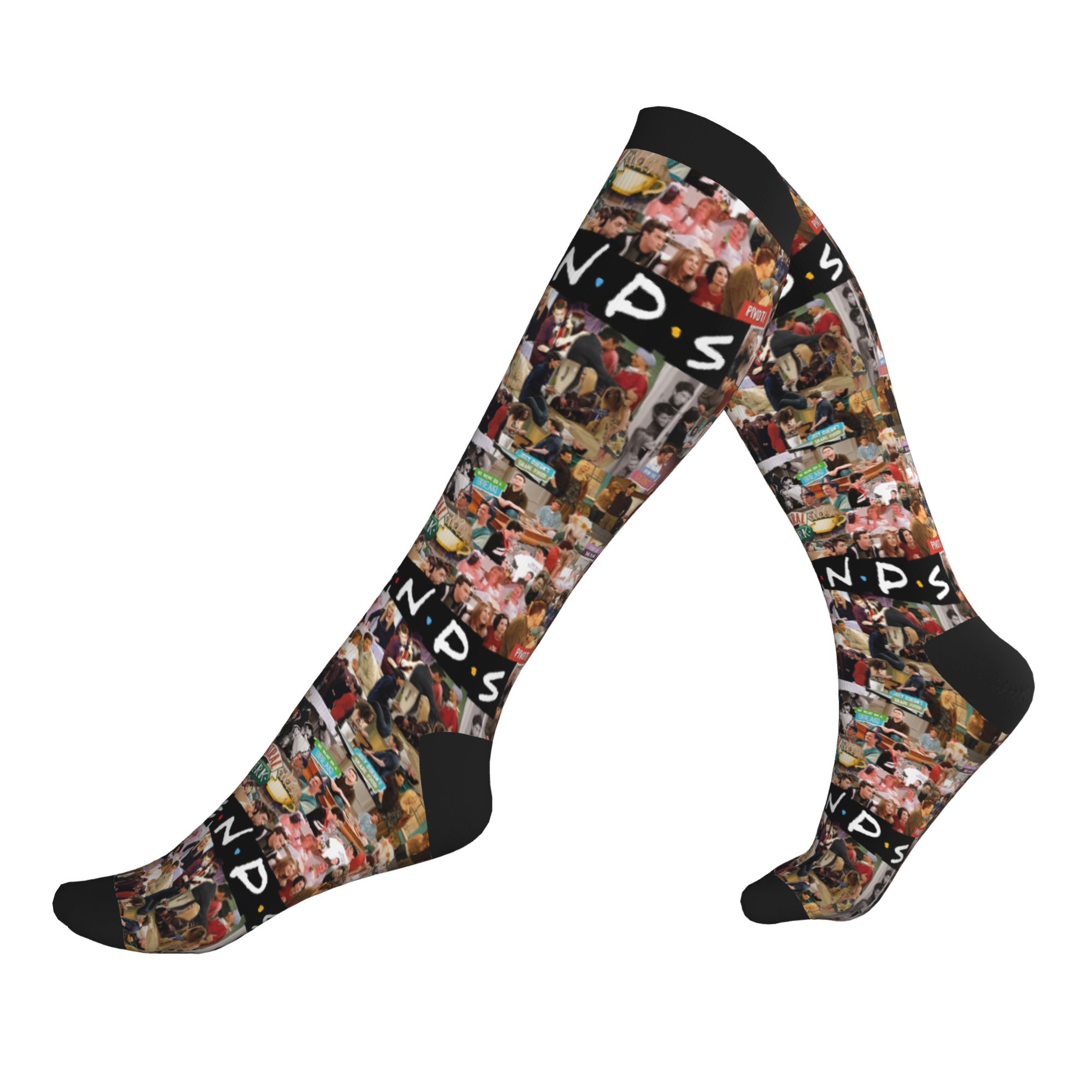 No Show Sock Women - TV Show Friends Sembol Elbise Çorapları