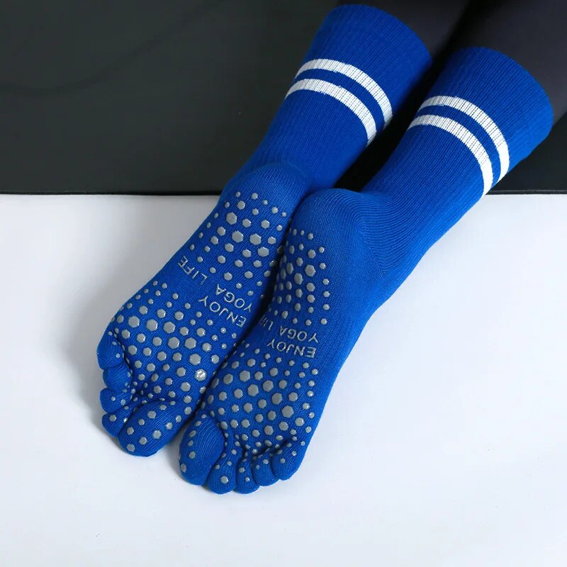 No Show Sock Women - Kadınlar nefes Yoga çorap orta tüp