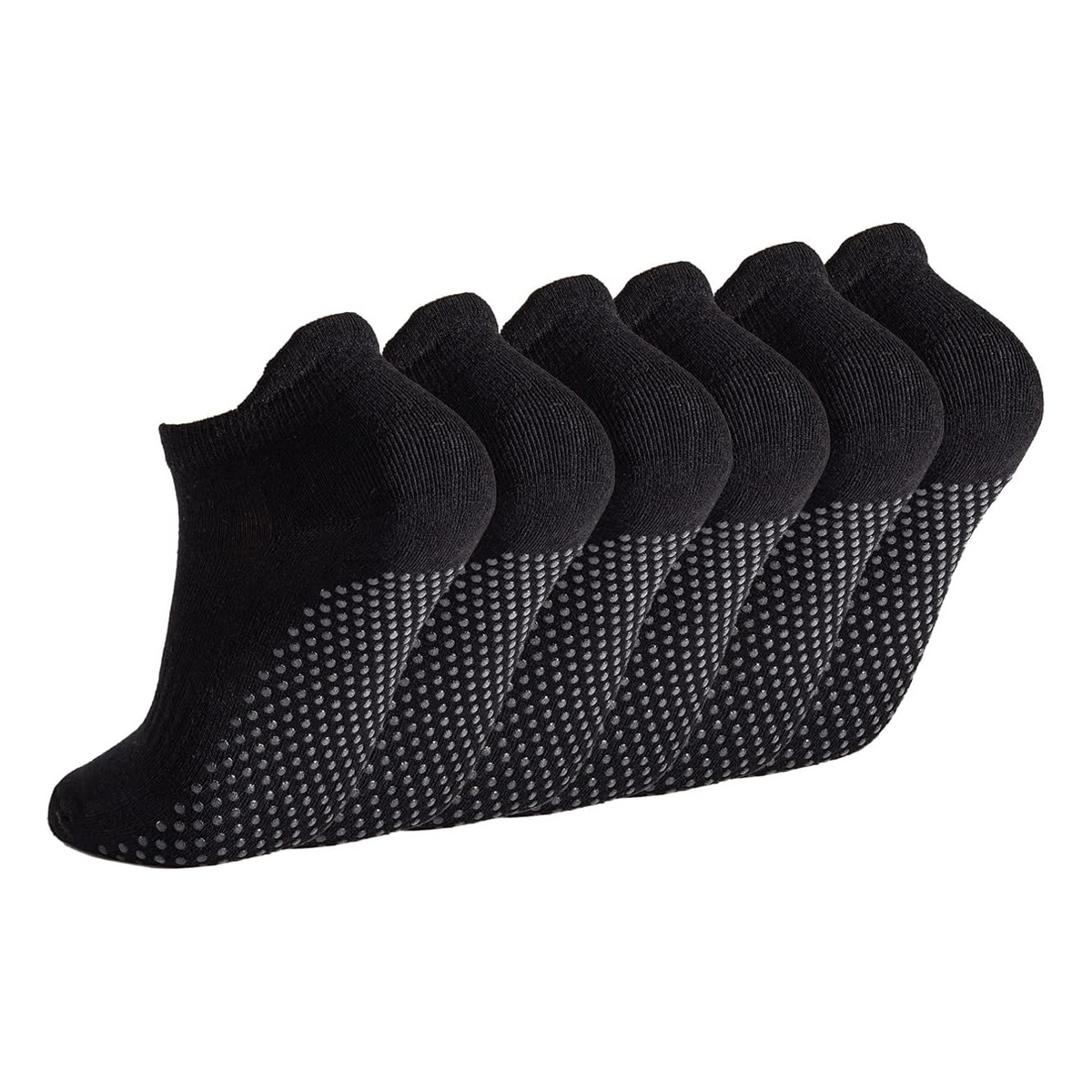 Grip Sock Yoga - Kadınlar için 6 çift Yoga Çorap