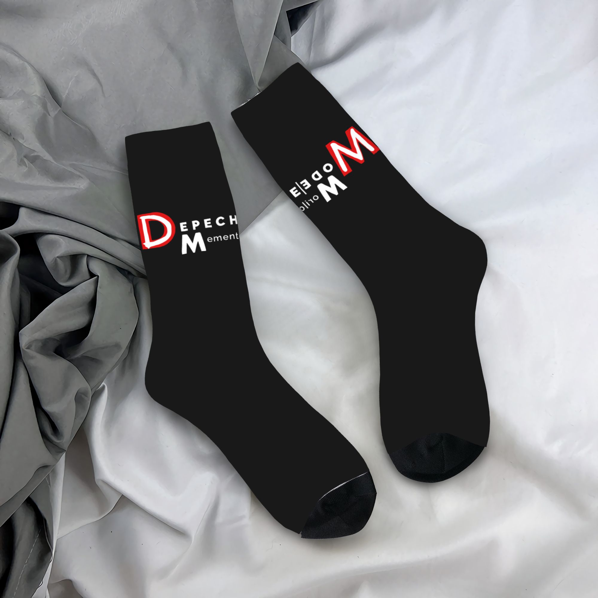 Dress Sock Men - Özel Elektronik Rock Depeche Cool Mode