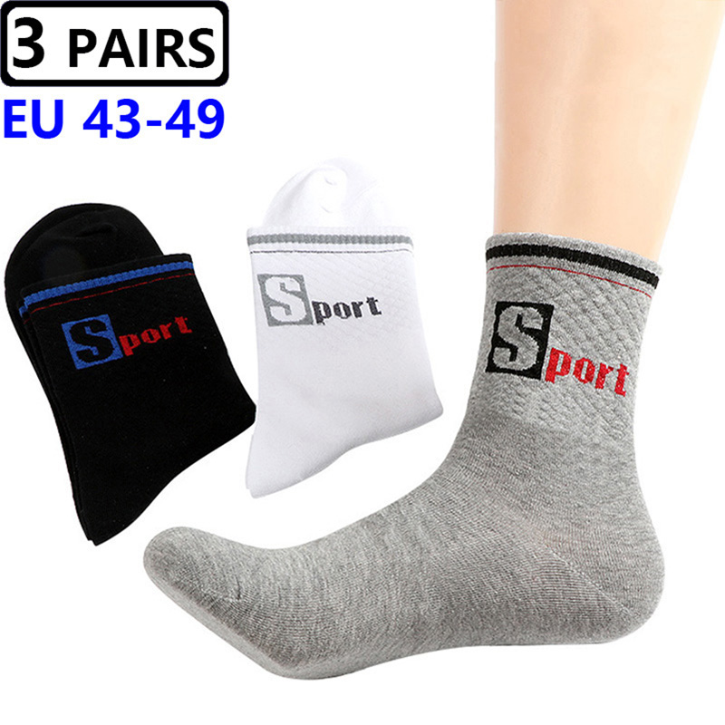 3 çift/paket büyük büyük çorap - Cotton Crew Sock Pack incelemesi ve fiyatı