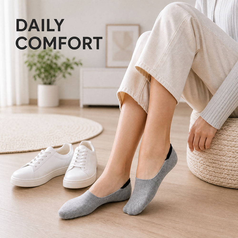6 Çift Unisex Pamuklu Görünmez - Invisibility Sock Loafer incelemesi ve fiyatı