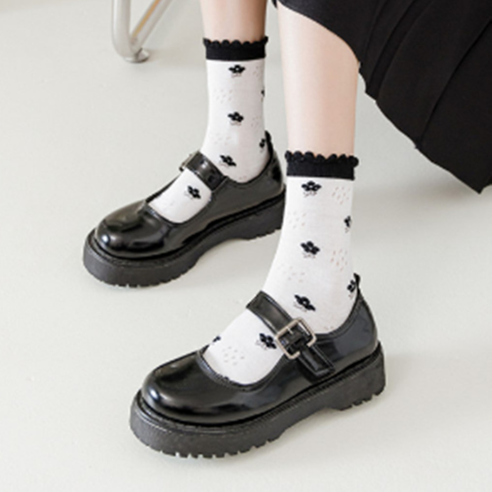Kadın Dantel çiçek kısa çorap  - Invisibility Sock Loafer incelemesi ve fiyatı