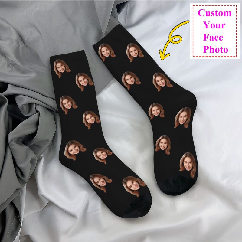 Kişiselleştirilmiş Özel Yüz Fo - Dress Sock Men incelemesi ve fiyatı