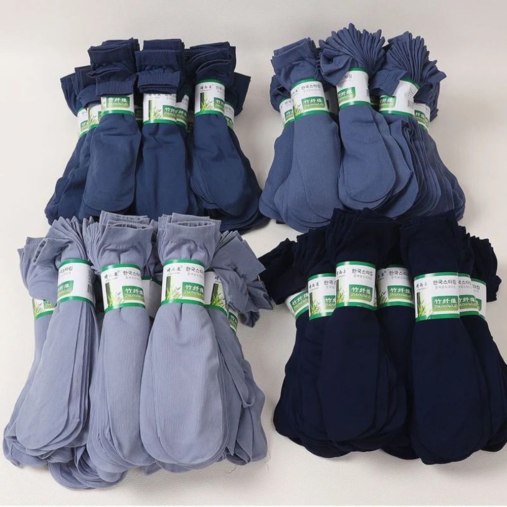 10 çift Moda Nefes Alabilen Er - Silk Sock Bamboo incelemesi ve fiyatı