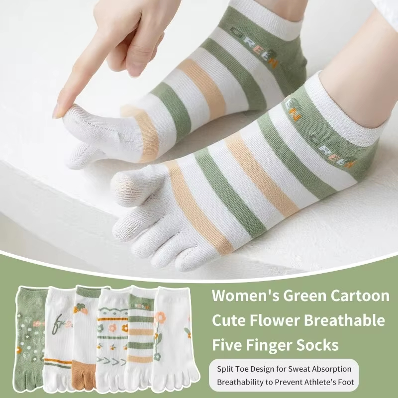 3 Çift Kadın İlkbahar ve Yaz S - Toe Sock Split incelemesi ve fiyatı