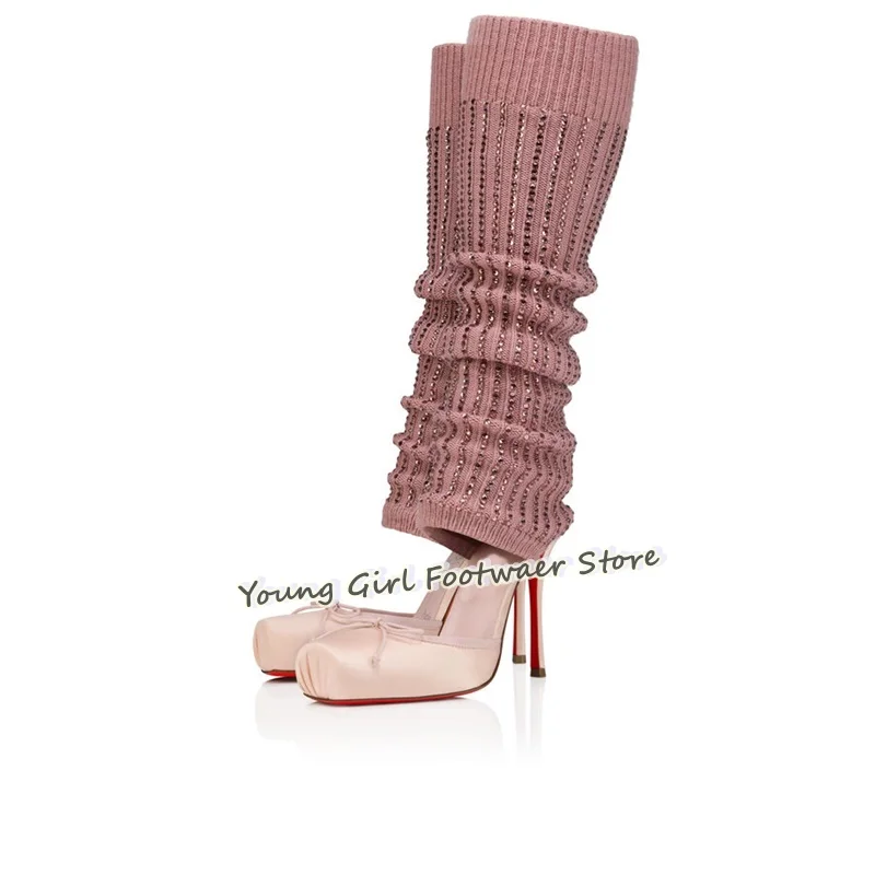 Ayakkabı Kesimli Stiletto Topu - Knee High Sock Women incelemesi ve fiyatı