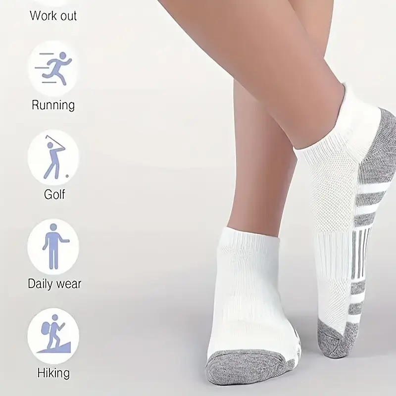 12 çift erkekler nefes spor ay - Ankle Brace Sock incelemesi ve fiyatı