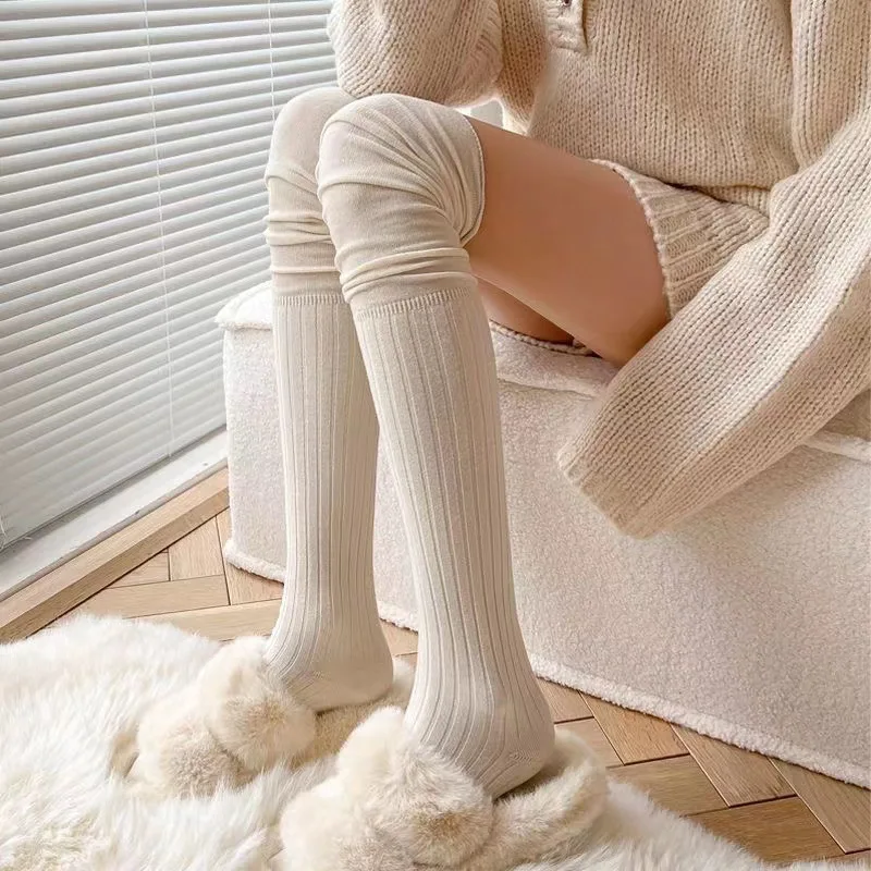 1-10 çift kadın diz üstü uyluk - Boot Sock Slouchy incelemesi ve fiyatı