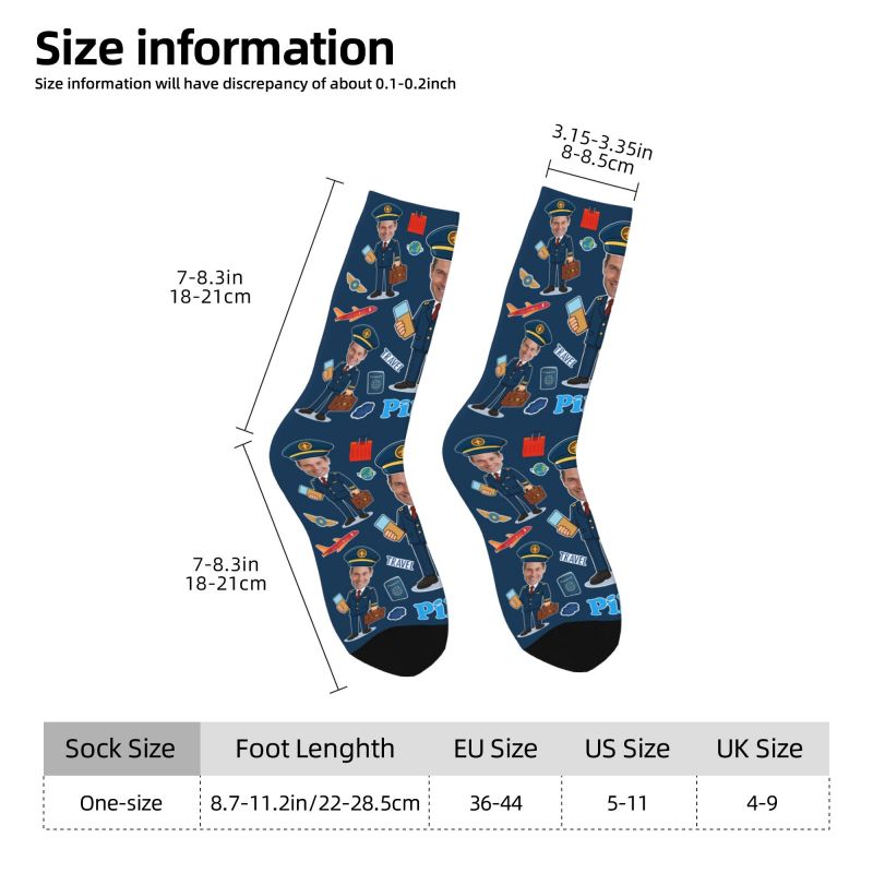 Yenilikçi Erkek Komik Pilot Öz - Dress Sock Men incelemesi ve fiyatı
