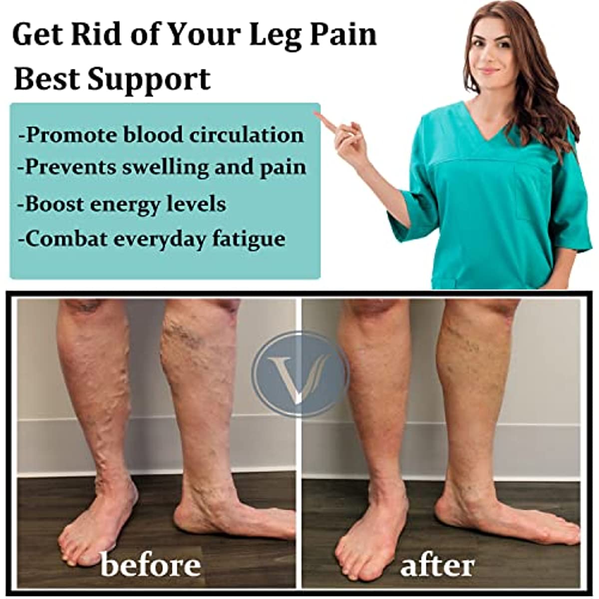 7 çift varis çorabı kadın erke - Compression Sock Medical incelemesi ve fiyatı