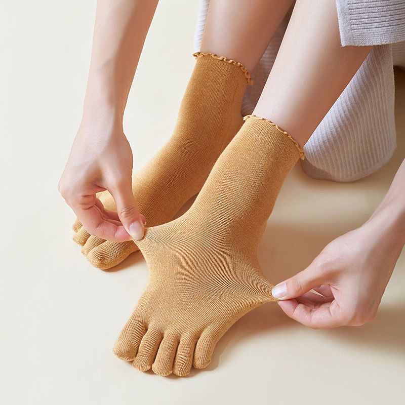 1/5 Çift Pamuklu Kadın Beş Par - Toe Sock Split incelemesi ve fiyatı