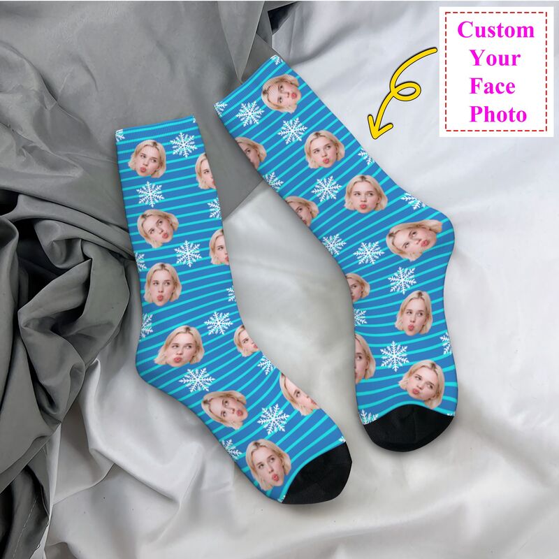 Noel Yüz Fotoğrafı Kişiselleşt - Dress Sock Men incelemesi ve fiyatı