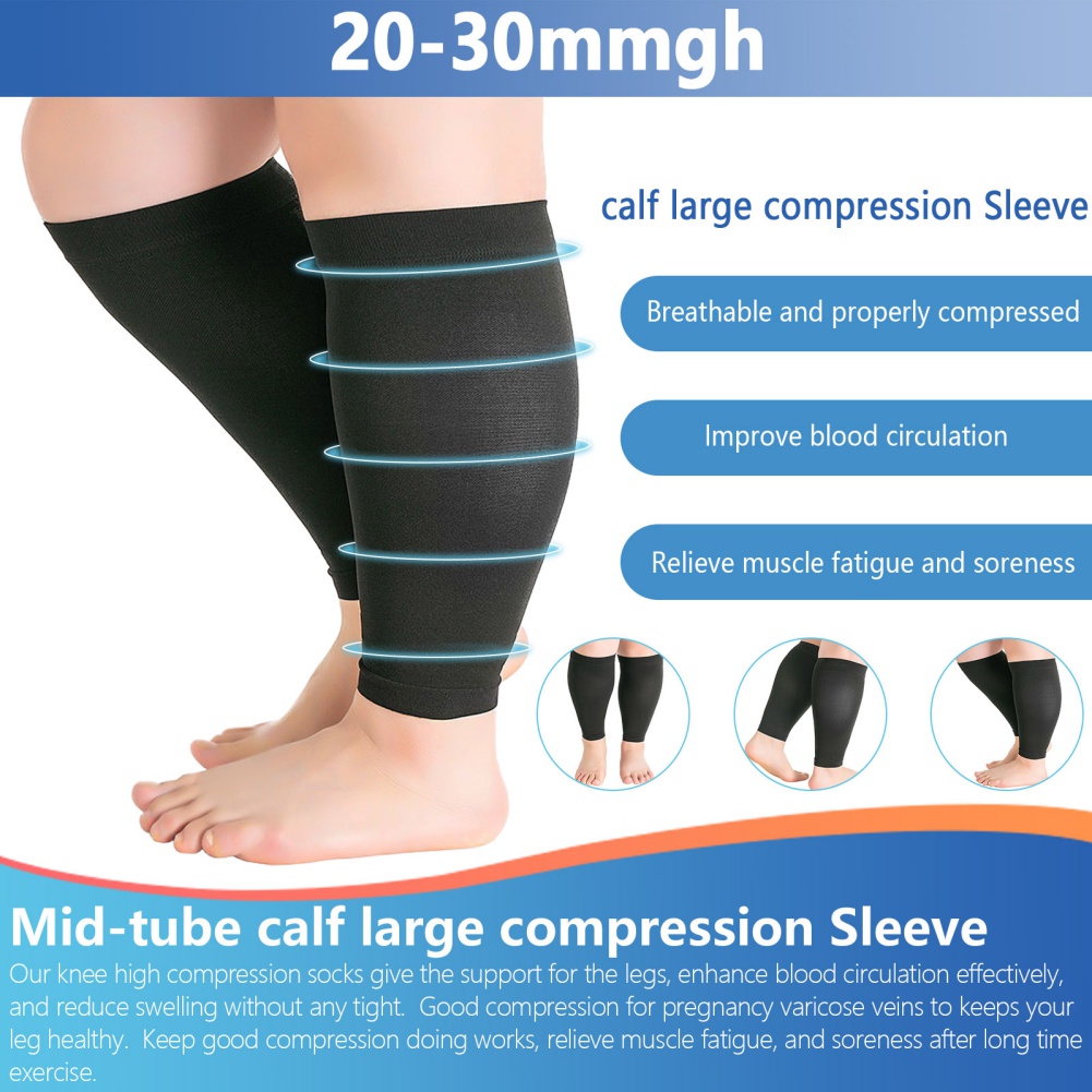 1 çift Spor Koşu Sıkıştırma Ko - Compression Sleeve Calf incelemesi ve fiyatı