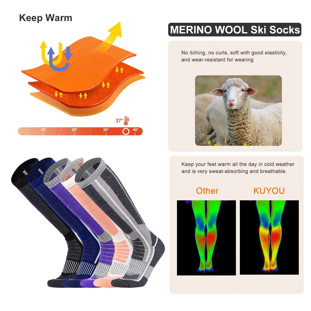 1 çift merinos yünü termal çor - Wool Hiking Sock incelemesi ve fiyatı