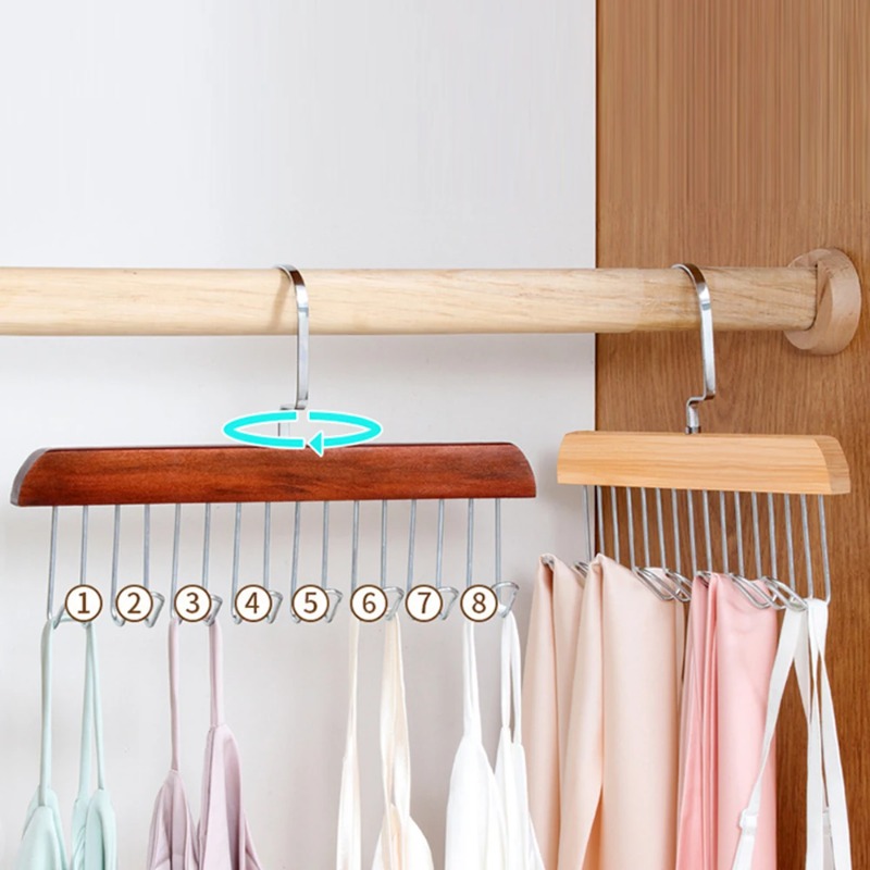 Masif ahşap sekiz kancalı askı - Sock Organizer Tray incelemesi ve fiyatı