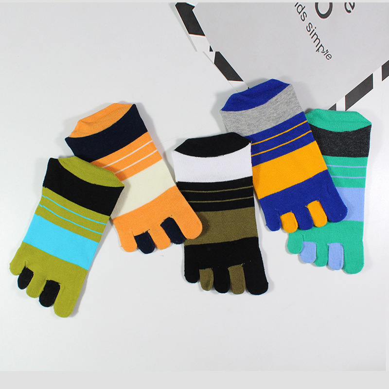 1/5 Çift Erkekler Renkli Şerit - Toe Sock Split incelemesi ve fiyatı