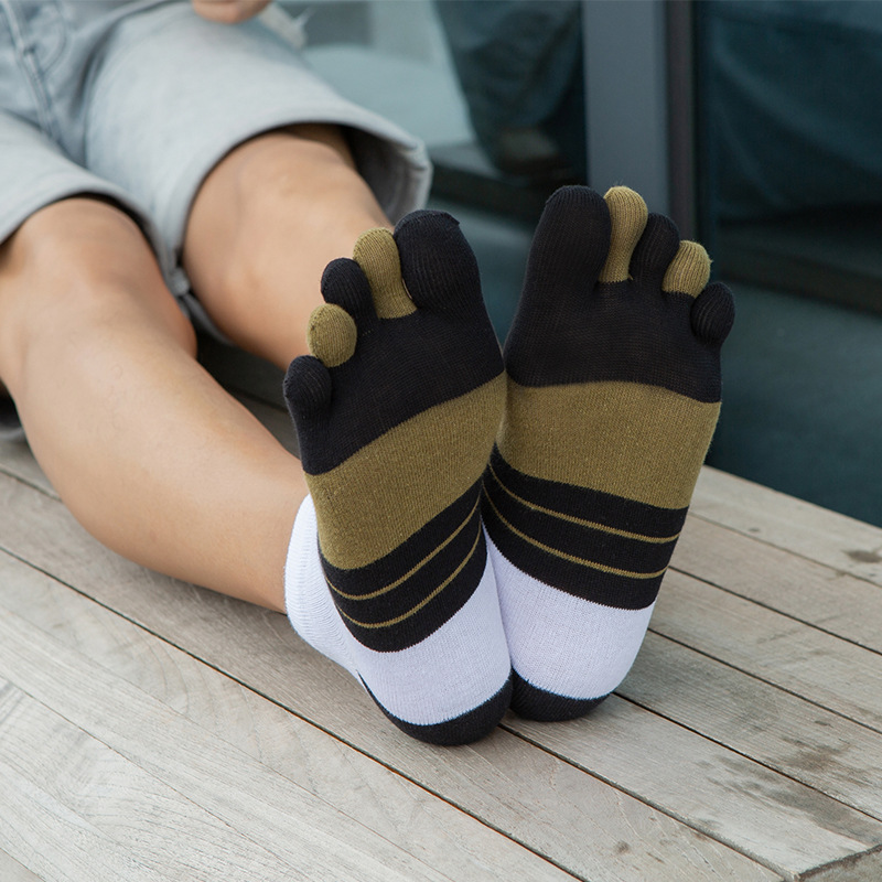 1/5 Çift Erkekler Renkli Şerit - Toe Sock Split incelemesi ve fiyatı