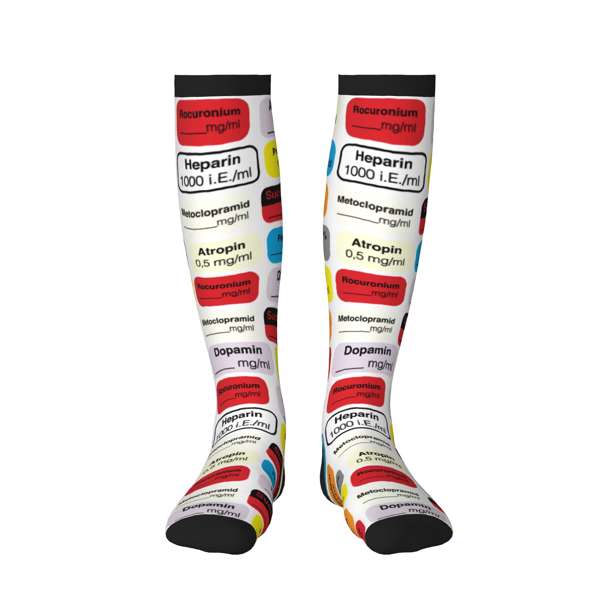 Anestezi İlaç Etiketleri Erkek - Compression Sock Medical incelemesi ve fiyatı