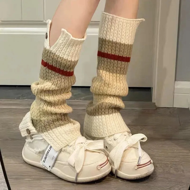 Yeni ​ Y2K Örme Bacak Isıtıcıl - Boot Sock Slouchy incelemesi ve fiyatı