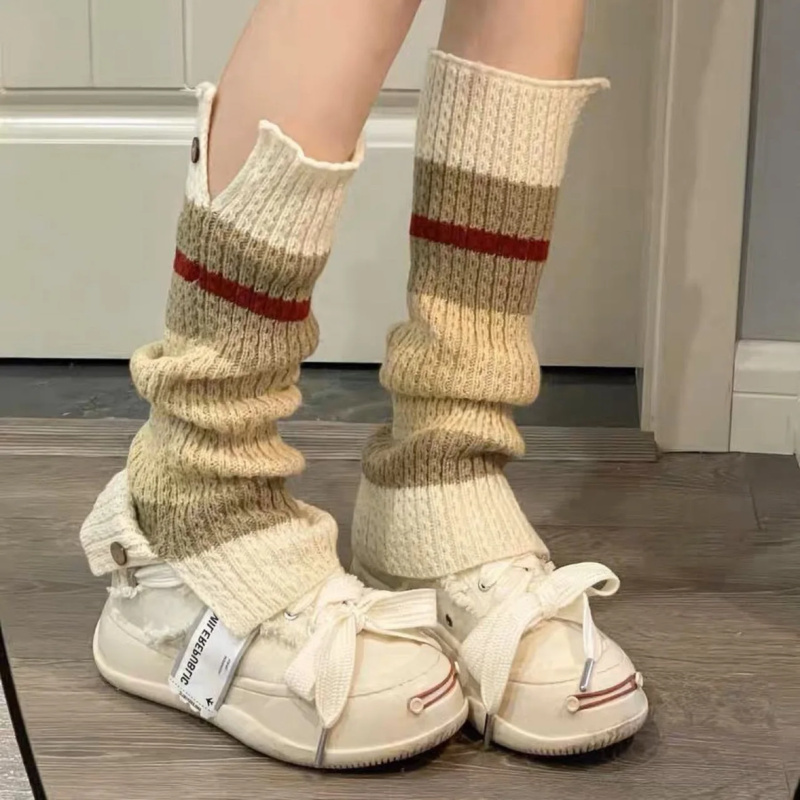 Yeni ​ Y2K Örme Bacak Isıtıcıl - Boot Sock Slouchy incelemesi ve fiyatı