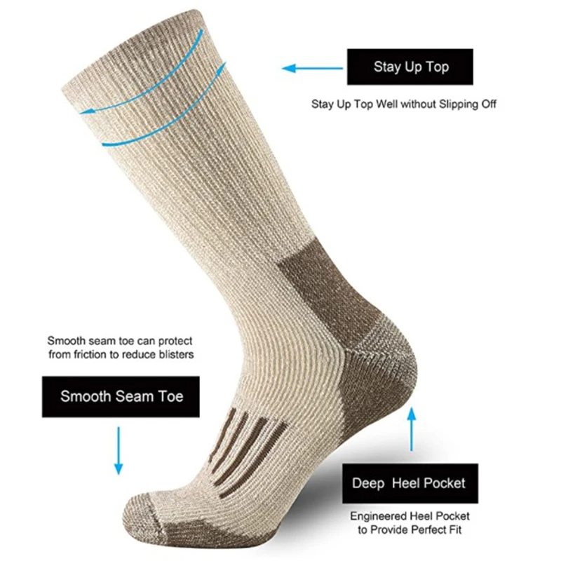 % 80% Yün Çorap Kalınlaşmak Sı - Wool Hiking Sock incelemesi ve fiyatı