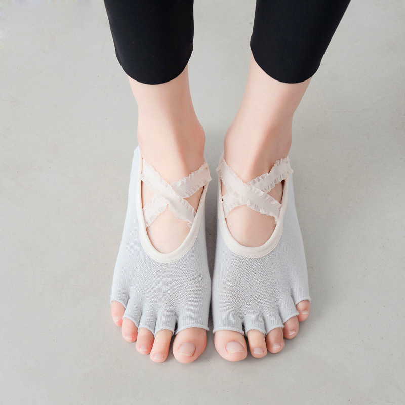 Beş parmak Yoga çorap dantel ç - Grip Sock Yoga incelemesi ve fiyatı